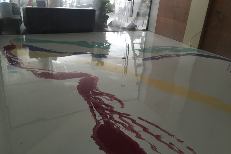 環氧地坪漆能不能做家庭裝修？