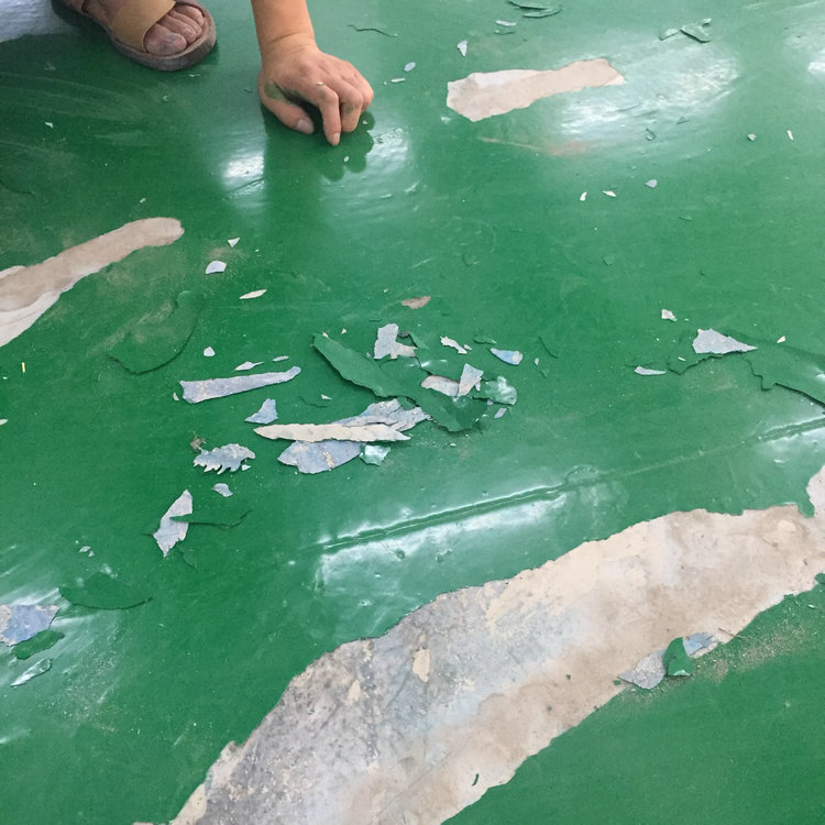 破損地坪地面 破損地坪地面