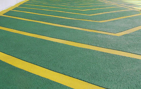 防滑坡道環氧地坪的施工工藝是什么?