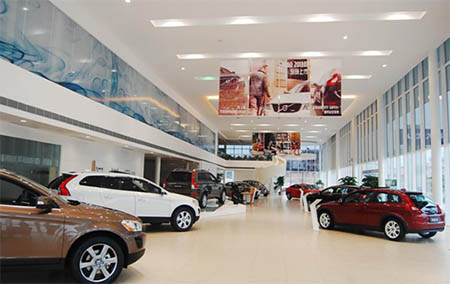 4S店選用什么樣的環氧地坪可以達到美觀又耐用?