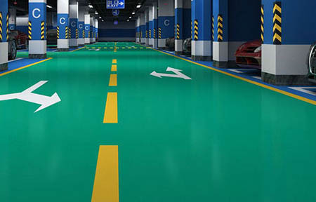 車庫環(huán)氧樹脂地坪的施工工藝及注意事項(xiàng)有哪些？