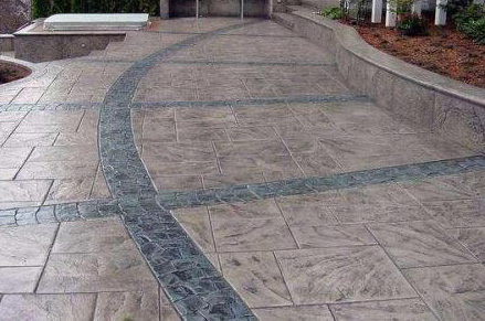 彩色壓花地坪是如何施工的?步驟有哪些?